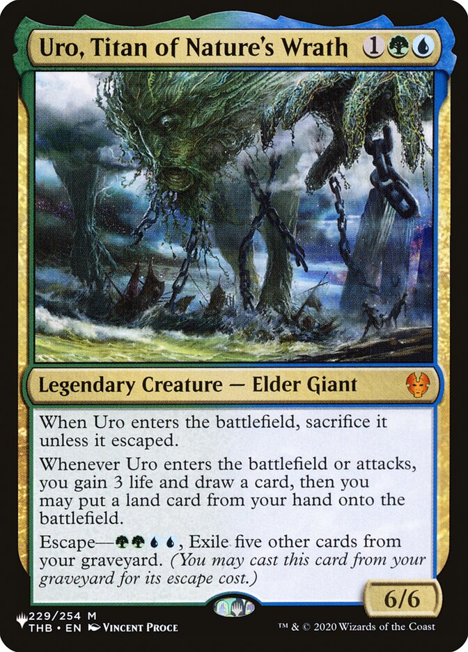 Uro, Titan of Nature's Wrath [The List] | I Want That Stuff Brandon