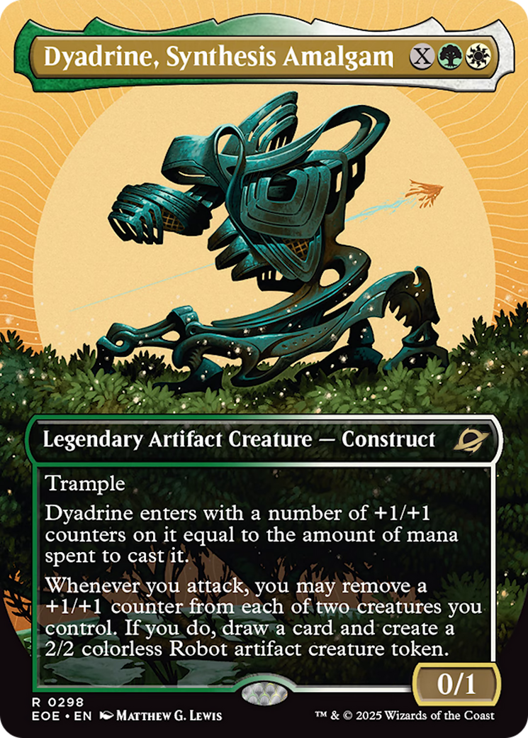 Dyadrine, Synthesis Amalgam (Borderless) [Edge of Eternities] | I Want That Stuff Brandon