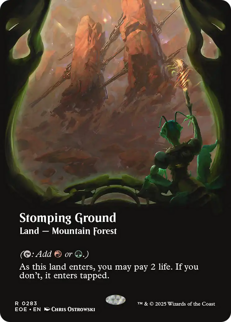 Stomping Ground (Borderless) [Edge of Eternities] | I Want That Stuff Brandon