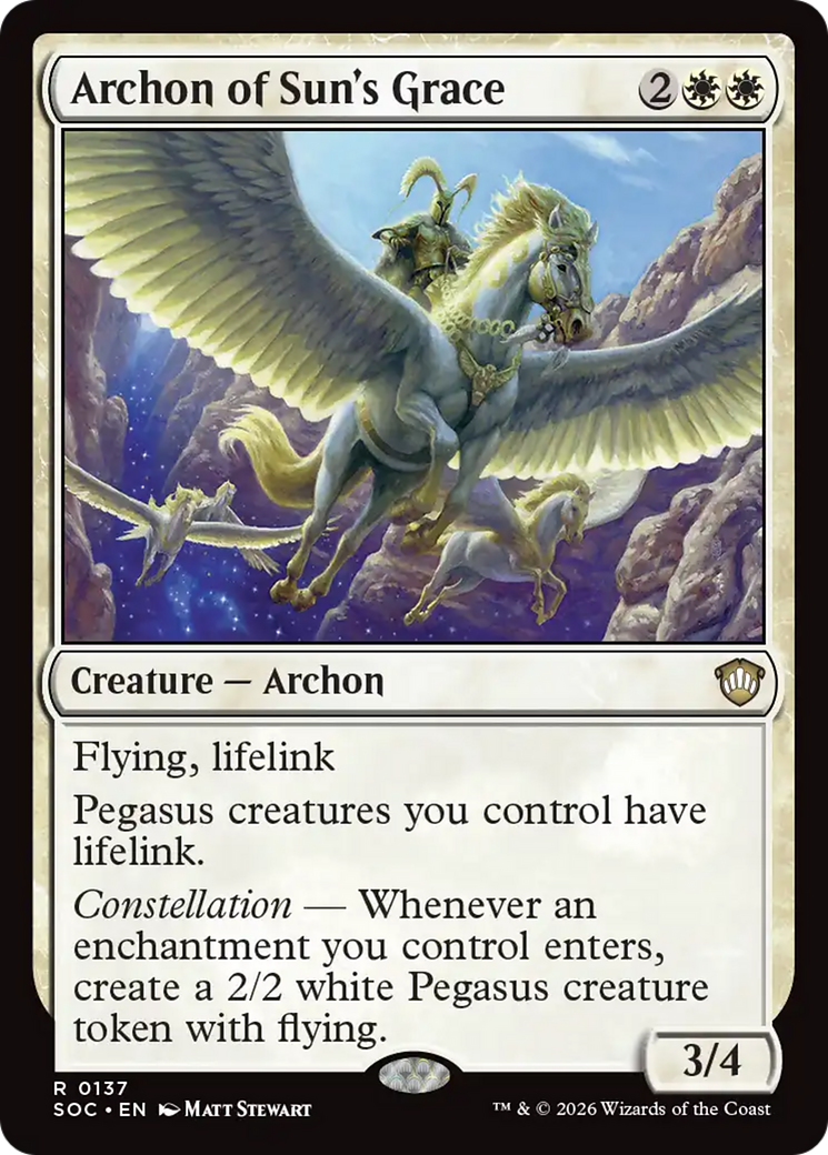 Archon of Sun's Grace [Secrets of Strixhaven Commander] | I Want That Stuff Brandon