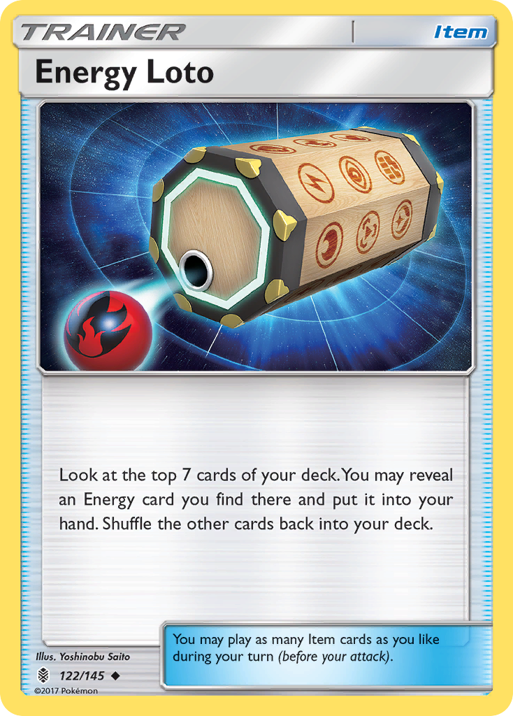 Energy Loto (122/145) [Sun & Moon: Guardians Rising] | I Want That Stuff Brandon