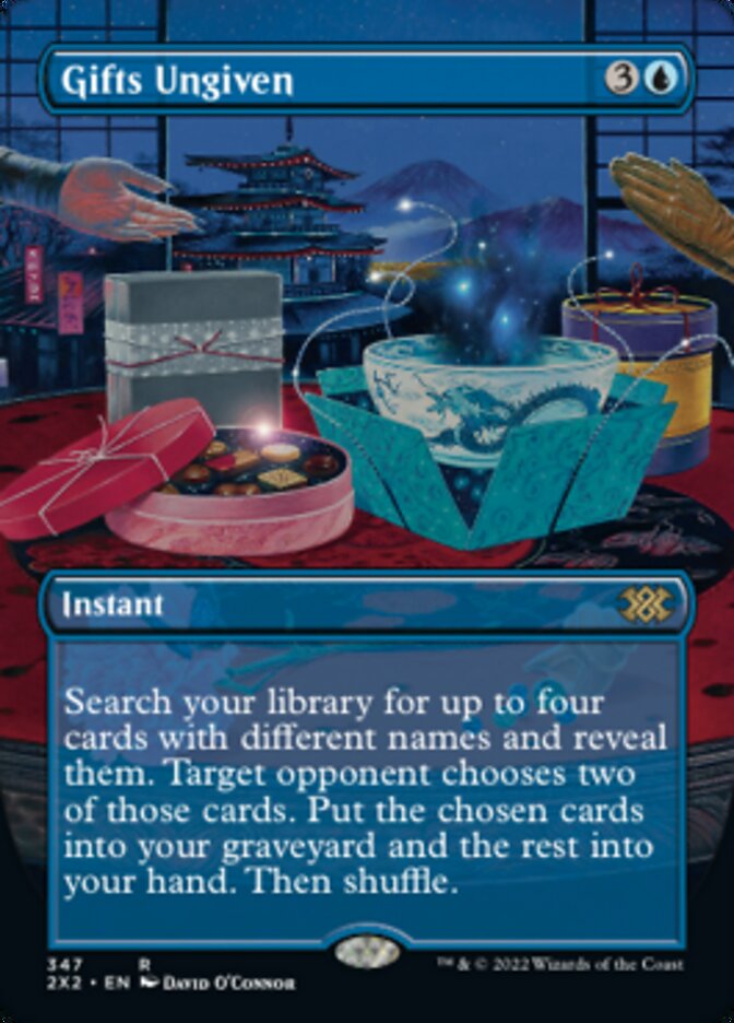 Gifts Ungiven (Borderless Alternate Art) [Double Masters 2022] | I Want That Stuff Brandon