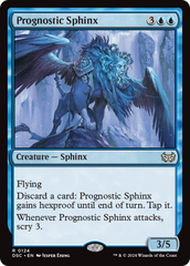 Prognostic Sphinx [Duskmourn: House of Horror Commander] | I Want That Stuff Brandon