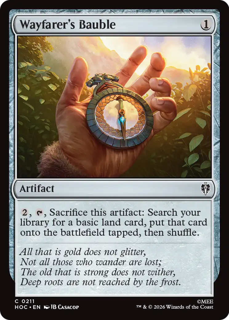 Wayfarer's Bauble [The Hobbit: Eternal-Legal] | I Want That Stuff Brandon