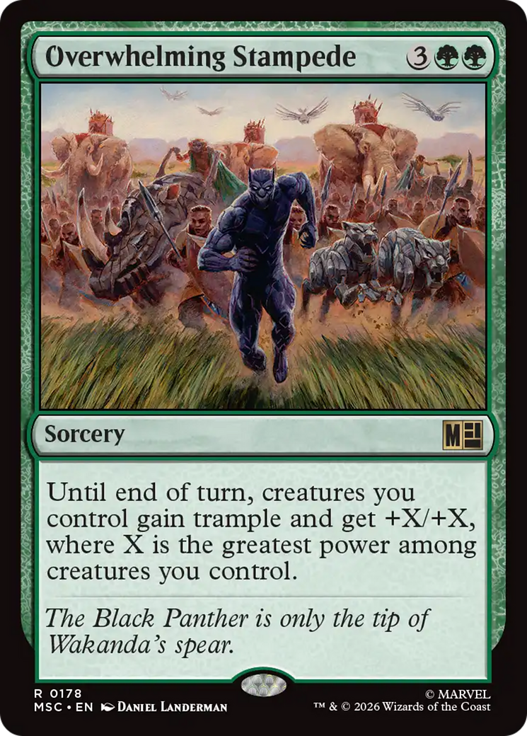 Overwhelming Stampede [Marvel Super Heroes Commander] | I Want That Stuff Brandon