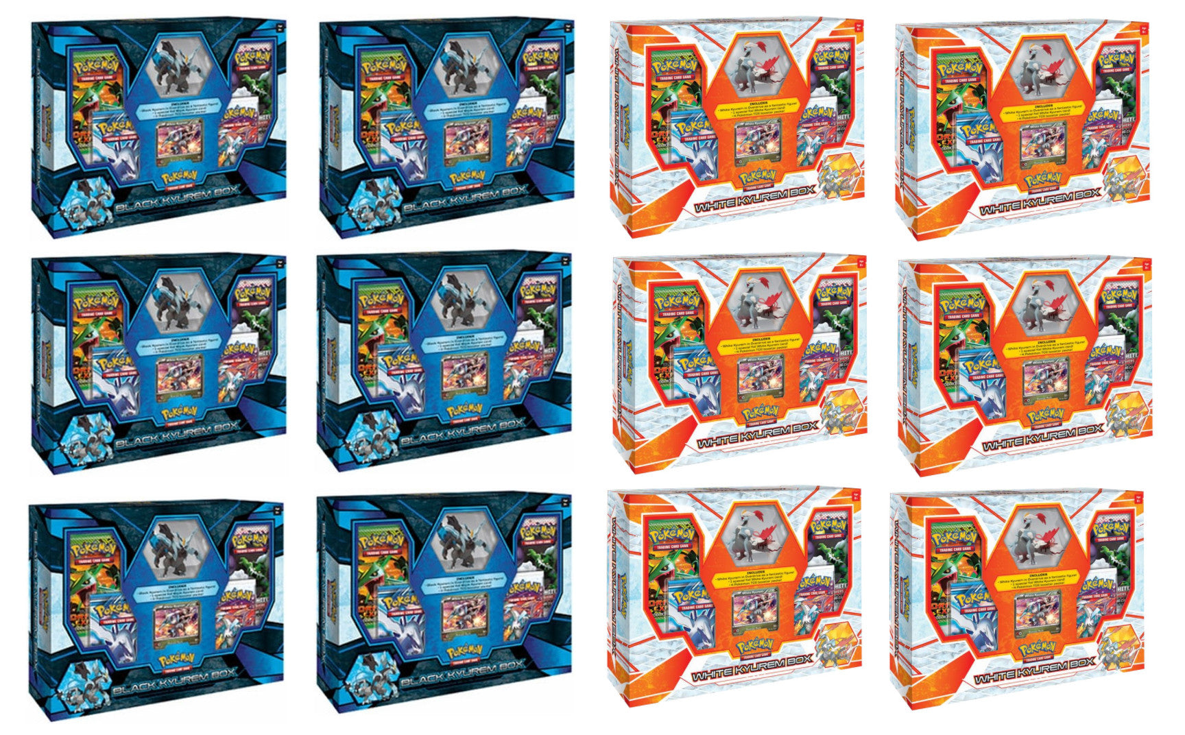 Black & White - Black Kyurem & White Kyurem Box Display | I Want That Stuff Brandon