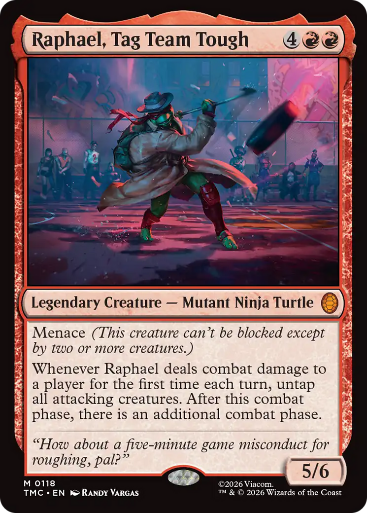 Raphael, Tag Team Tough [Teenage Mutant Ninja Turtles Commander] | I Want That Stuff Brandon