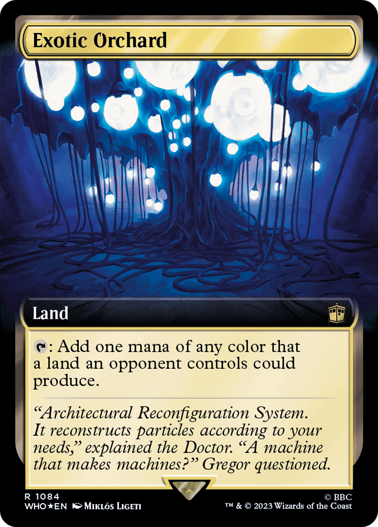 Exotic Orchard (Extended Art) (Surge Foil) [Doctor Who] | I Want That Stuff Brandon