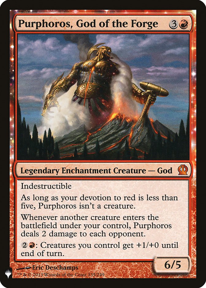 Purphoros, God of the Forge [Mystery Booster] | I Want That Stuff Brandon