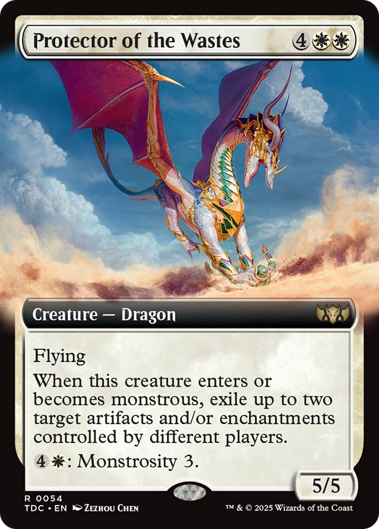 Protector of the Wastes (Extended Art) [Tarkir: Dragonstorm Commander] | I Want That Stuff Brandon