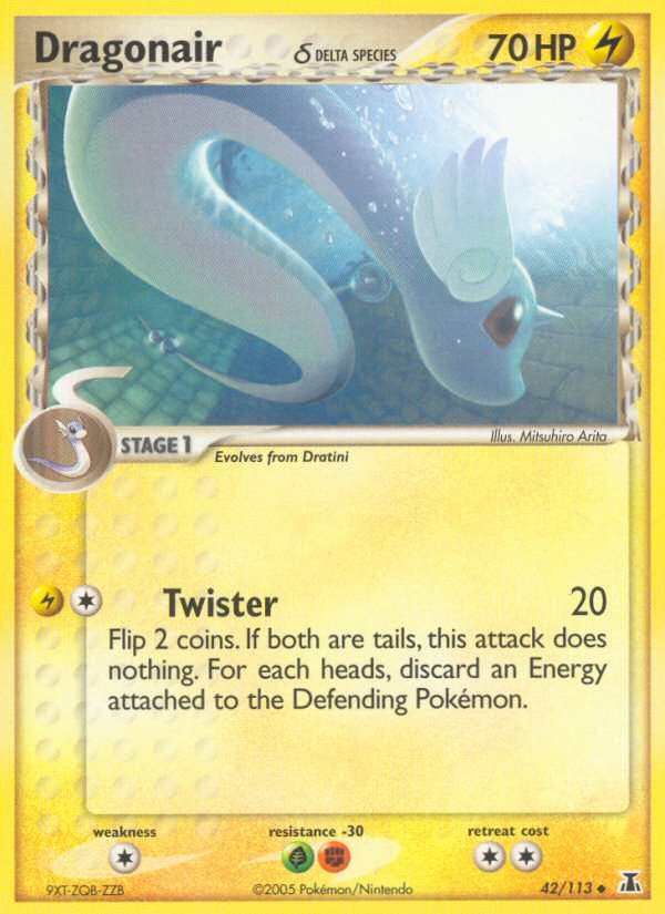 Dragonair (42/113) (Delta Species) [EX: Delta Species] | I Want That Stuff Brandon
