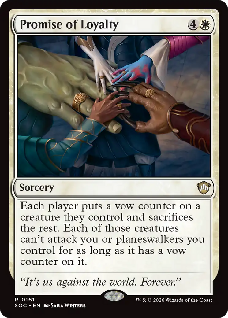 Promise of Loyalty [Secrets of Strixhaven Commander] | I Want That Stuff Brandon