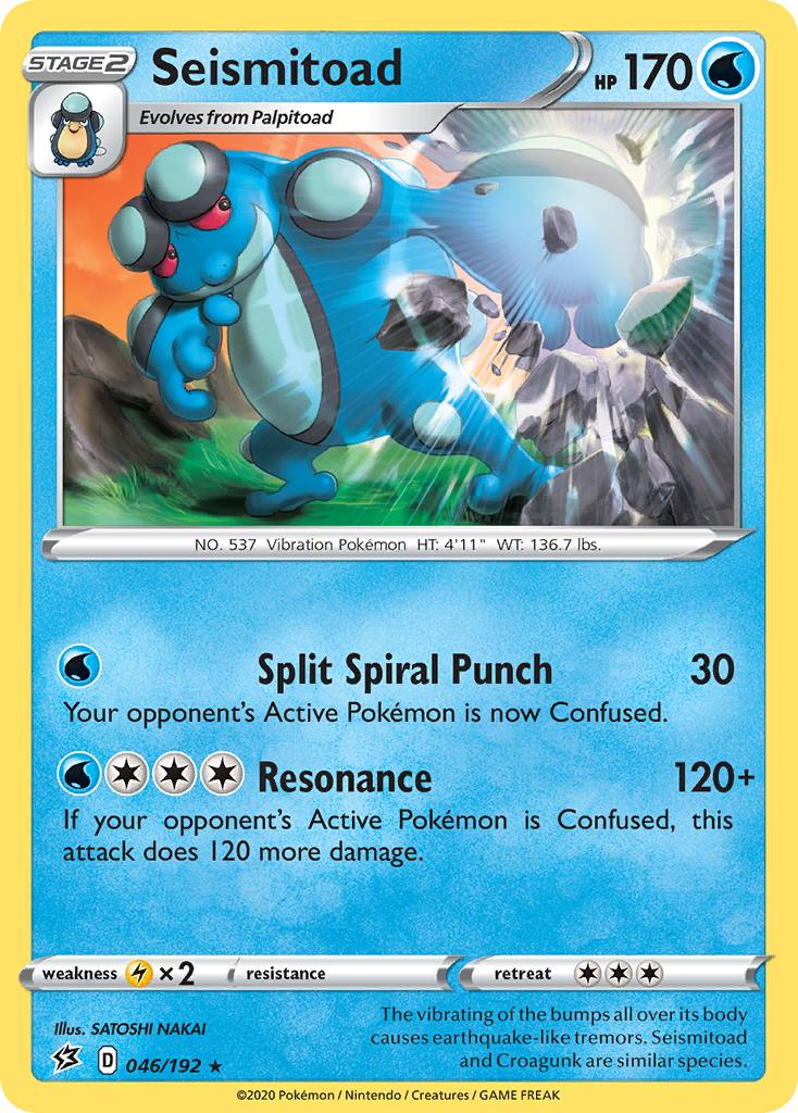 Seismitoad (046/192) [Sword & Shield: Rebel Clash] | I Want That Stuff Brandon