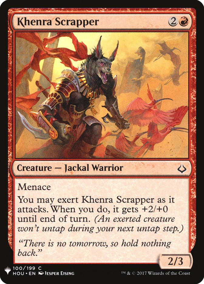 Khenra Scrapper [Mystery Booster] | I Want That Stuff Brandon