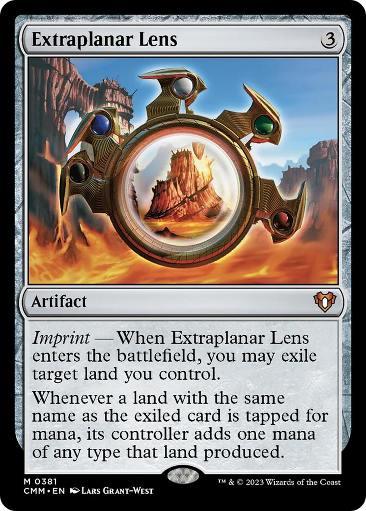 Extraplanar Lens [Commander Masters] | I Want That Stuff Brandon