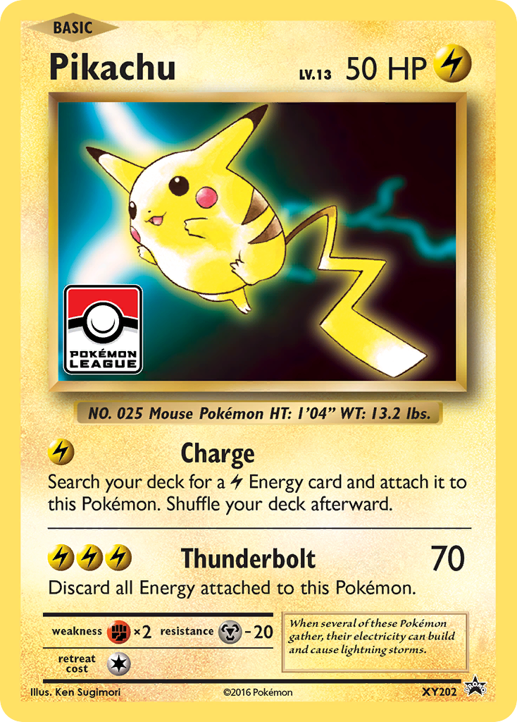 Pikachu (XY202) [XY: Black Star Promos] | I Want That Stuff Brandon