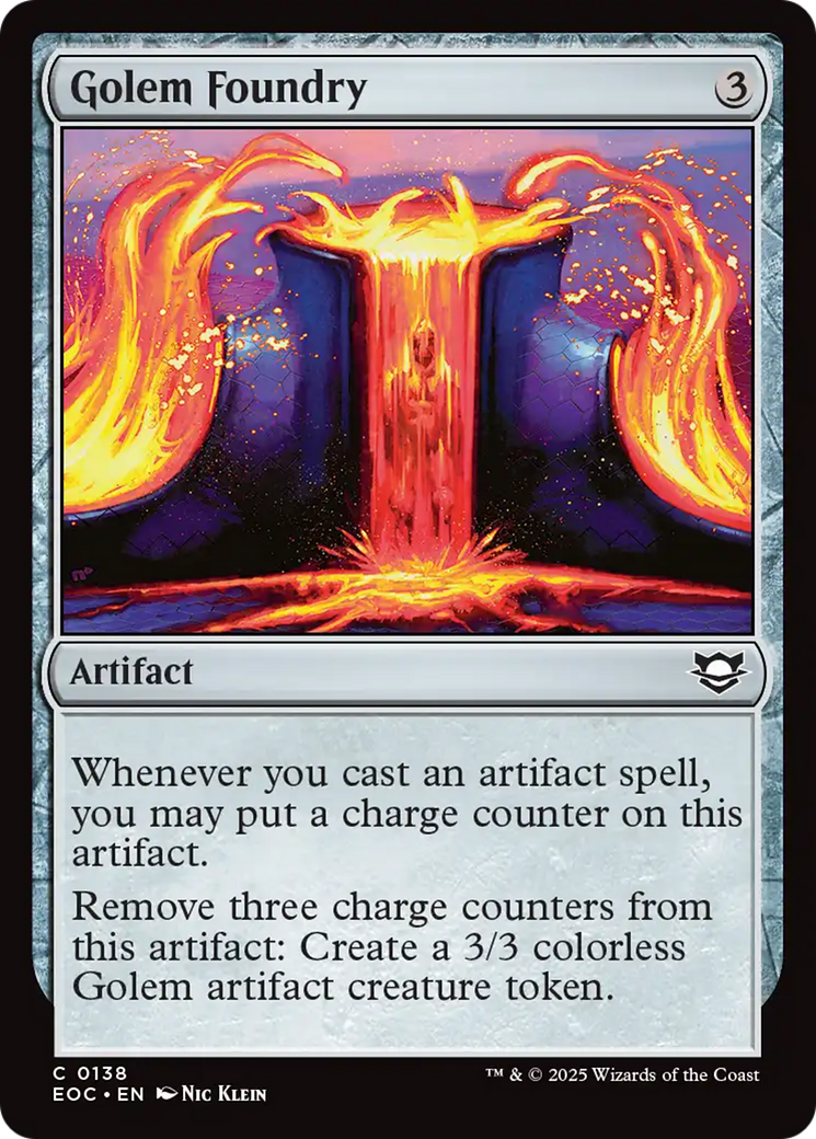 Golem Foundry [Edge of Eternities Commander] | I Want That Stuff Brandon