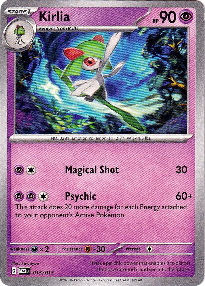 Kirlia (015/015) [McDonald's Promos: 2023 Collection] | I Want That Stuff Brandon