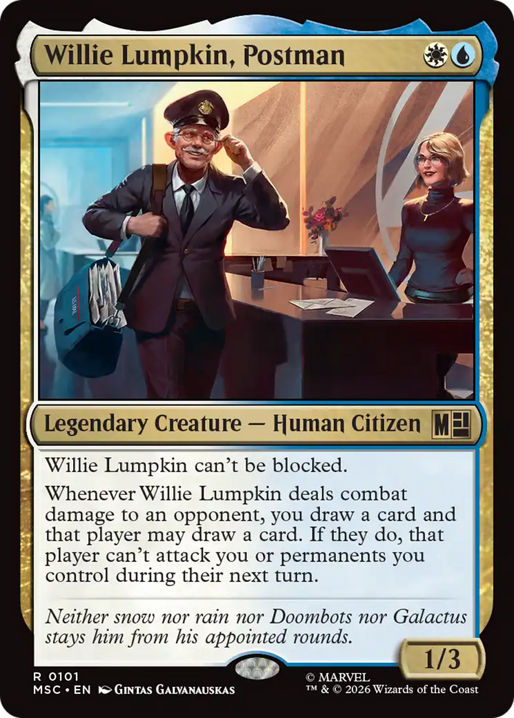 Willie Lumpkin, Postman [Marvel Super Heroes Commander] | I Want That Stuff Brandon