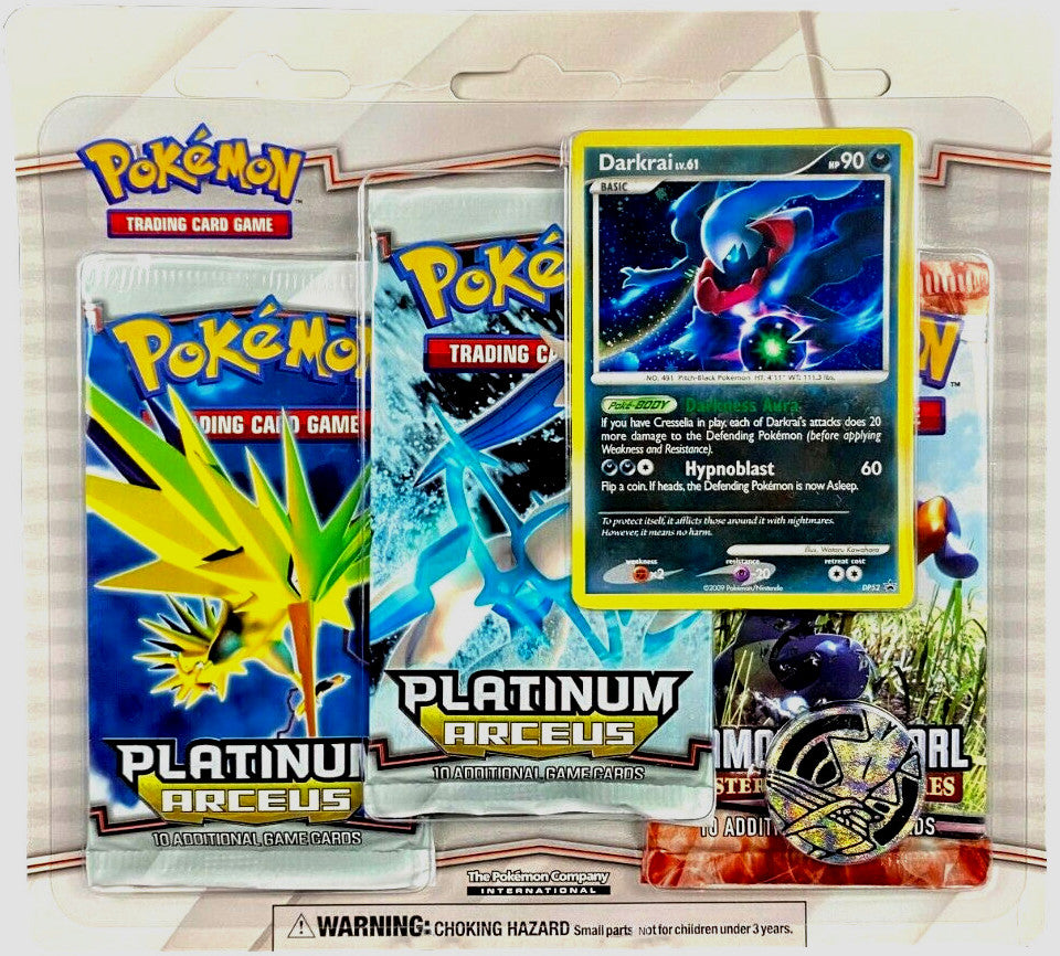 Platinum: Arceus - 3-Pack Blister (Darkrai) | I Want That Stuff Brandon