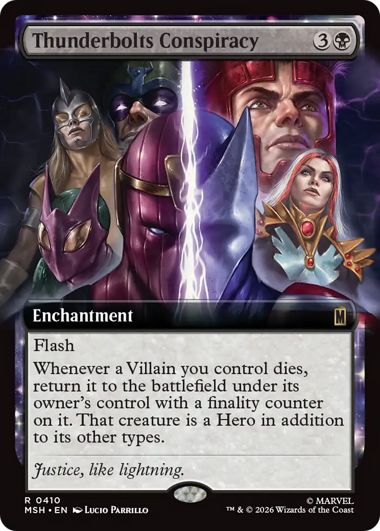 Thunderbolts Conspiracy (Extended Art) [Marvel Super Heroes] | I Want That Stuff Brandon