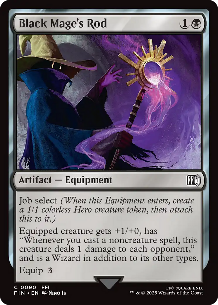 Black Mage's Rod [FINAL FANTASY] | I Want That Stuff Brandon