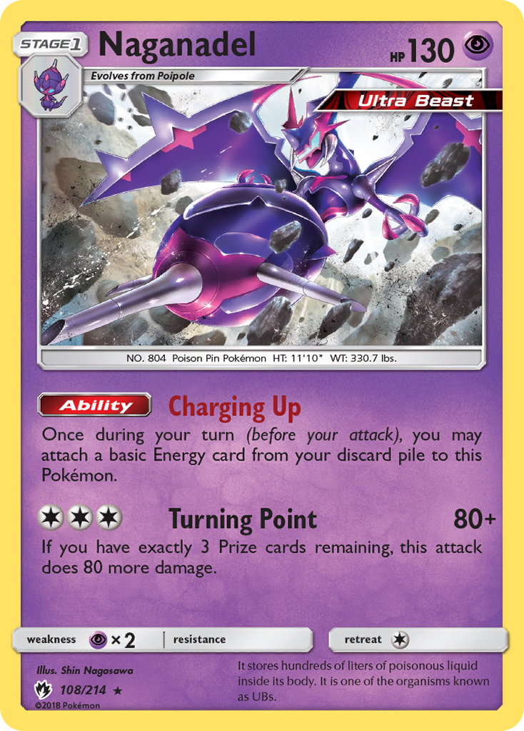 Naganadel (108/214) [Sun & Moon: Lost Thunder] | I Want That Stuff Brandon