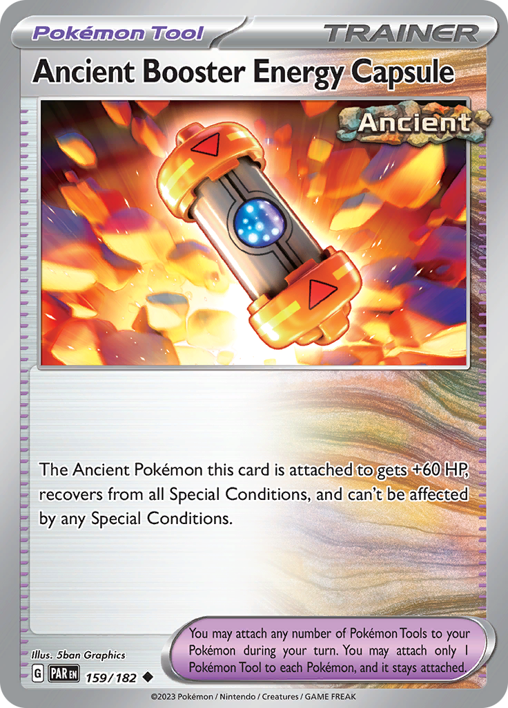 Ancient Booster Energy Capsule (159/182) [Scarlet & Violet: Paradox Rift] | I Want That Stuff Brandon