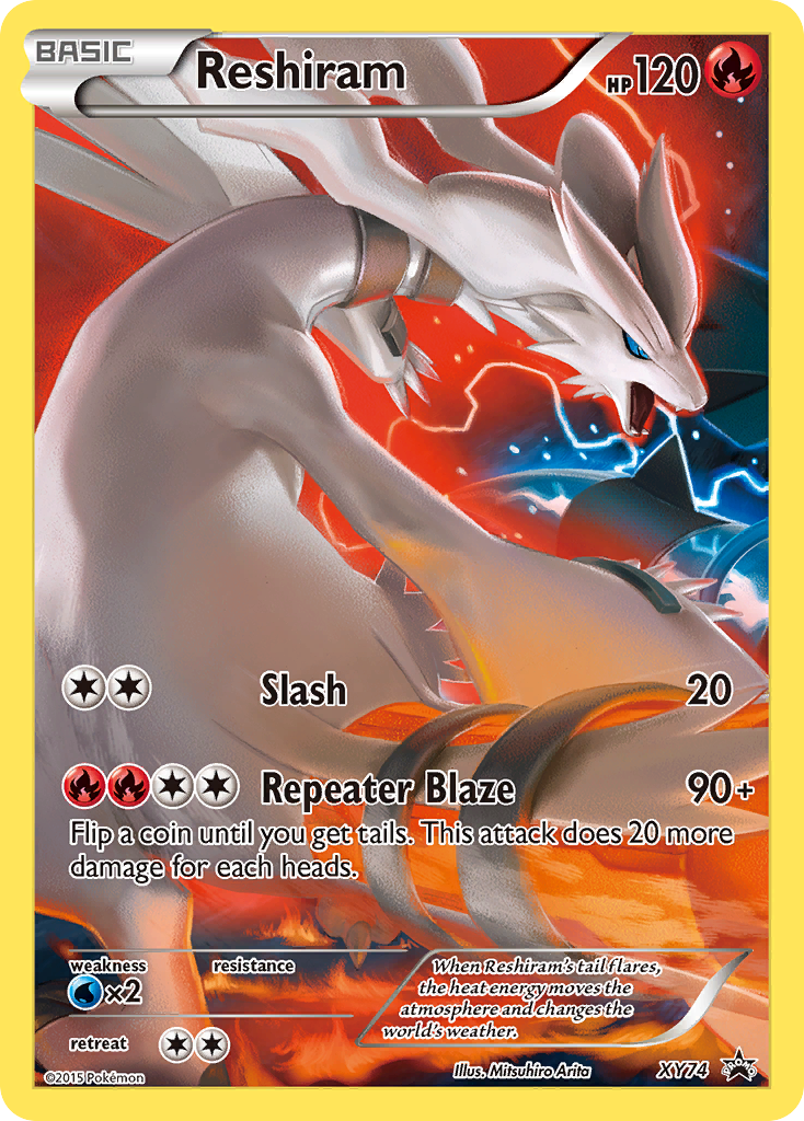 Reshiram (XY74) [XY: Black Star Promos] | I Want That Stuff Brandon