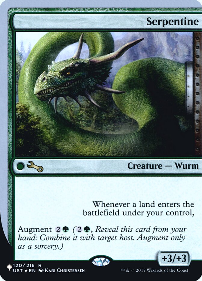 Serpentine (Unfinity Foil Edition) [The List] | I Want That Stuff Brandon