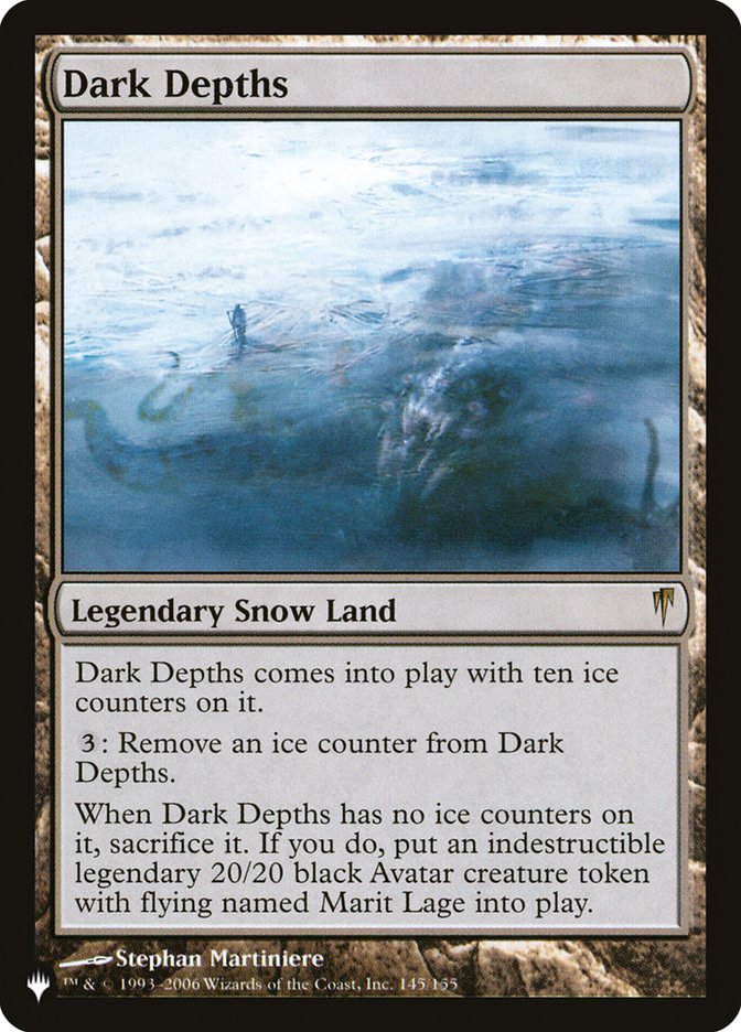 Dark Depths [The List] | I Want That Stuff Brandon