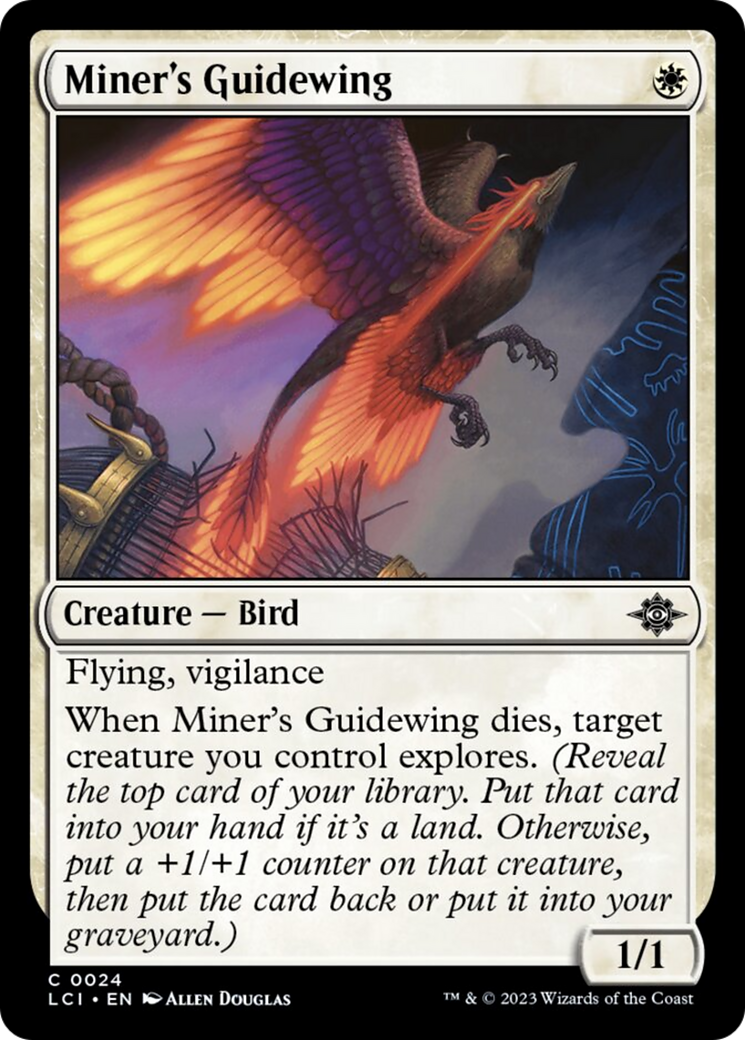 Miner's Guidewing [The Lost Caverns of Ixalan] | I Want That Stuff Brandon