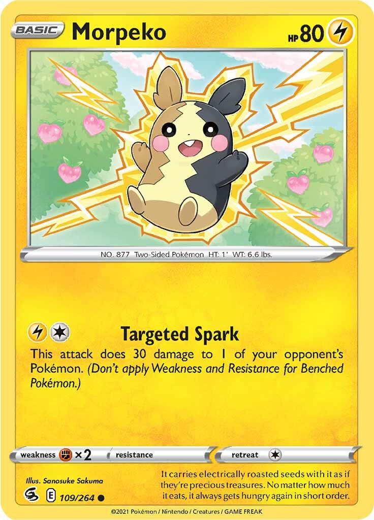 Morpeko (109/264) [Sword & Shield: Fusion Strike] | I Want That Stuff Brandon