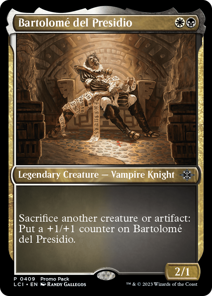 Bartolome del Presidio (Promo Pack) [The Lost Caverns of Ixalan Promos] | I Want That Stuff Brandon