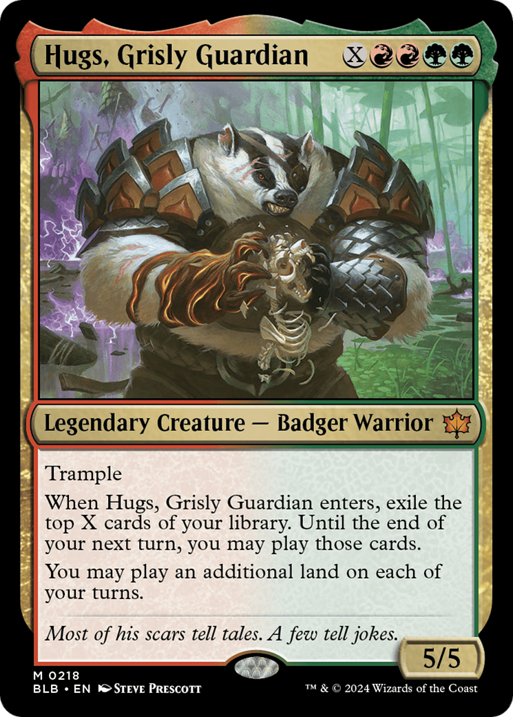 Hugs, Grisly Guardian [Bloomburrow] | I Want That Stuff Brandon