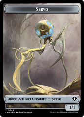 Servo // Elephant Double-Sided Token [Commander Masters Tokens] | I Want That Stuff Brandon