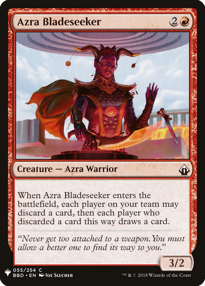 Azra Bladeseeker [Mystery Booster] | I Want That Stuff Brandon