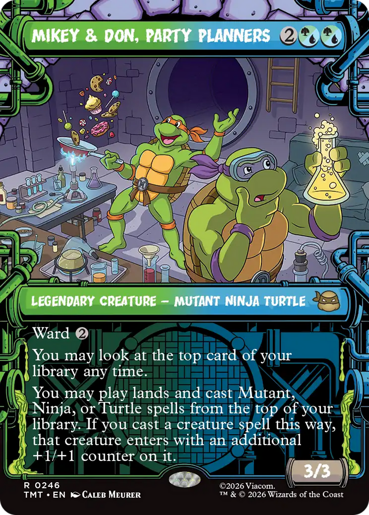 Mikey & Don, Party Planners (Showcase) [Teenage Mutant Ninja Turtles] | I Want That Stuff Brandon