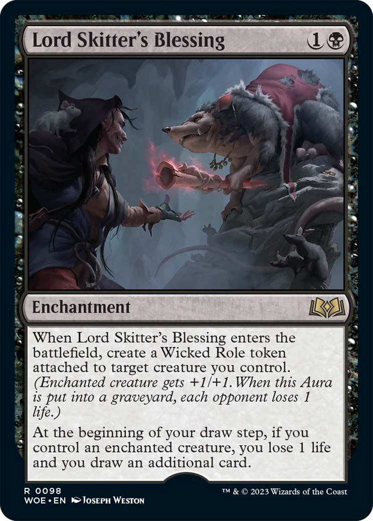 Lord Skitter's Blessing [Wilds of Eldraine] | I Want That Stuff Brandon