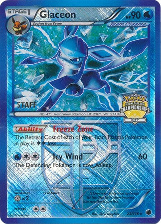 Glaceon (023/116) (City Championships) (Staff) [League & Championship Cards] | I Want That Stuff Brandon