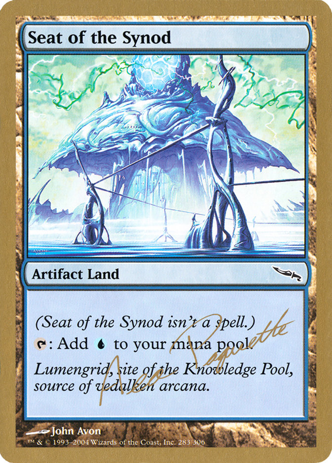 Seat of the Synod (Aeo Paquette) [World Championship Decks 2004] | I Want That Stuff Brandon