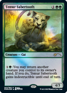 Temur Sabertooth [Year of the Tiger 2022] | I Want That Stuff Brandon