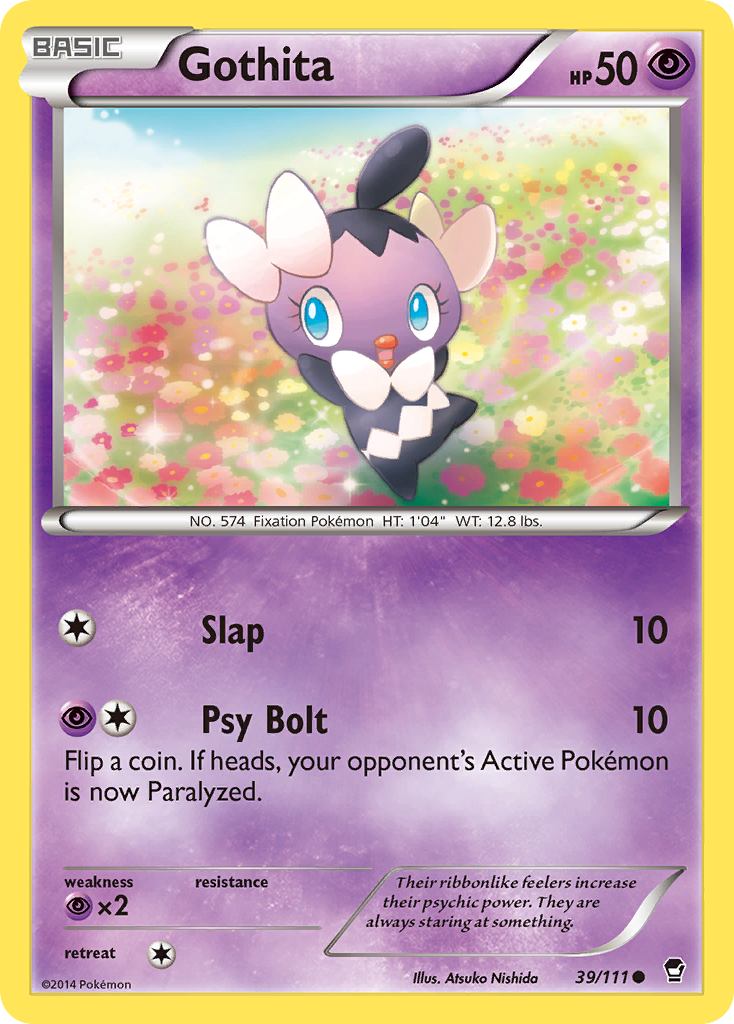 Gothita (39/111) [XY: Furious Fists] | I Want That Stuff Brandon