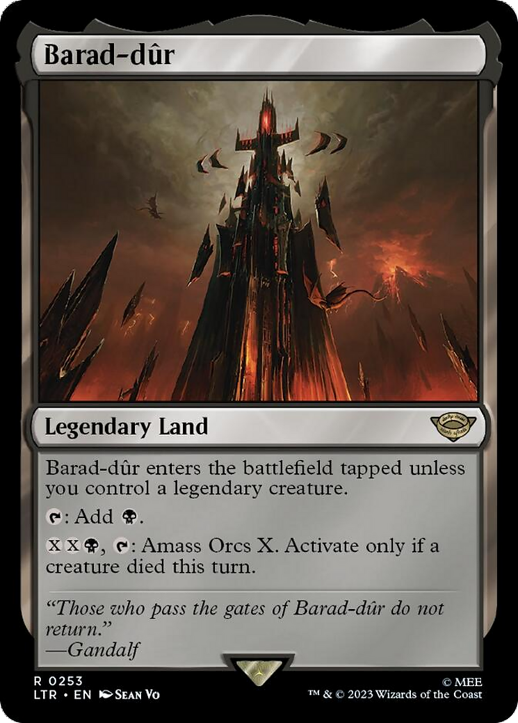 Barad-dur [The Lord of the Rings: Tales of Middle-Earth] | I Want That Stuff Brandon