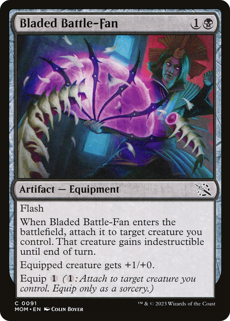 Bladed Battle-Fan [March of the Machine] | I Want That Stuff Brandon