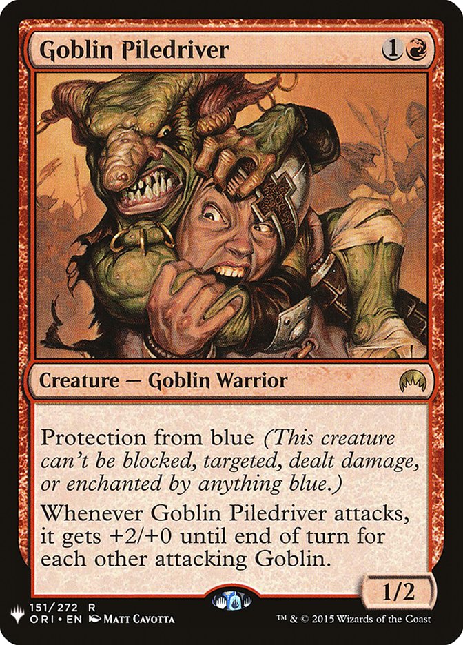 Goblin Piledriver [Mystery Booster] | I Want That Stuff Brandon