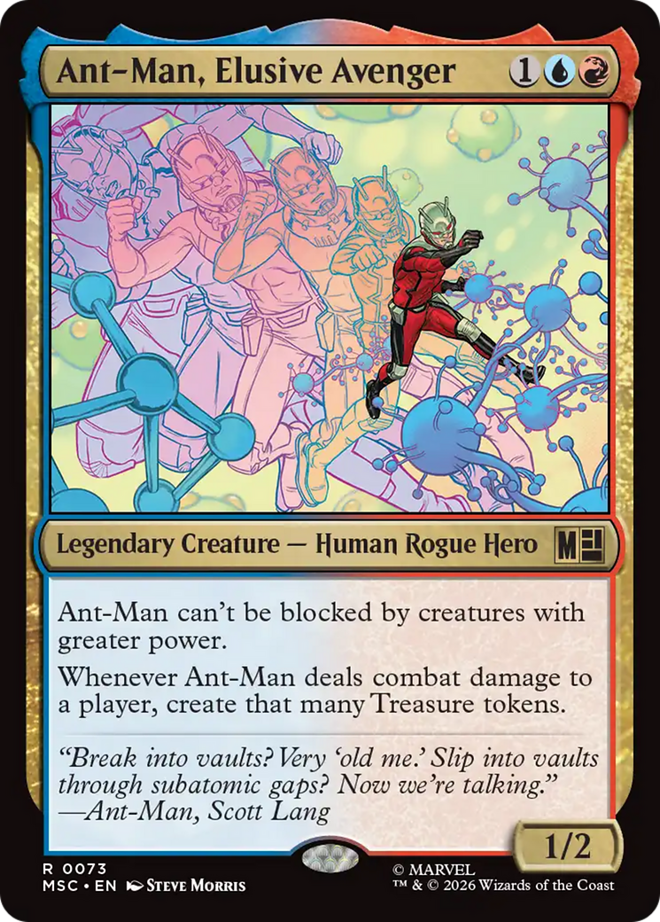 Ant-Man, Elusive Avenger (Surge Foil) [Marvel Super Heroes Commander] | I Want That Stuff Brandon
