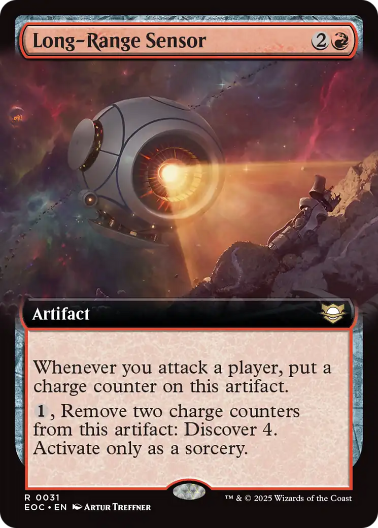 Long-Range Sensor (Extended Art) [Edge of Eternities Commander] | I Want That Stuff Brandon