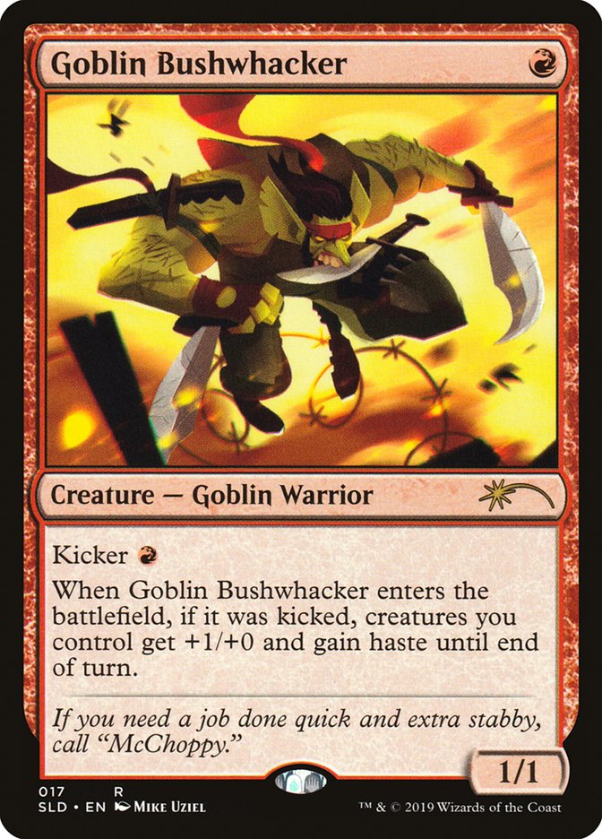 Goblin Bushwhacker [Secret Lair Drop Series] | I Want That Stuff Brandon