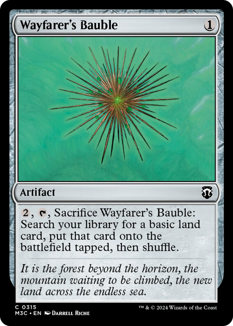 Wayfarer's Bauble (Ripple Foil) [Modern Horizons 3 Commander] | I Want That Stuff Brandon
